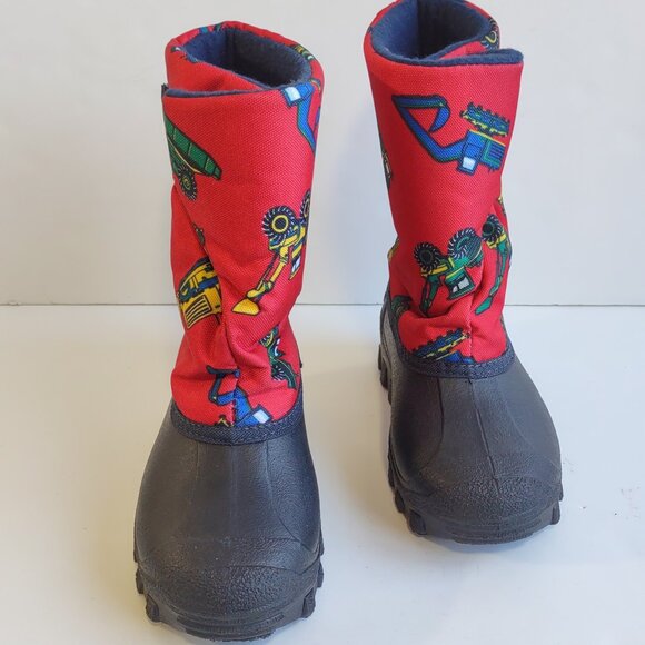 Tundra Youth/Little Kid Cold-Weather Winter Boots Snow Outdoor Boy Size 11 EUC - Picture 5 of 10